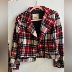 Heritage 1981 Peacock jacket plaid great for Christmas photos with the family